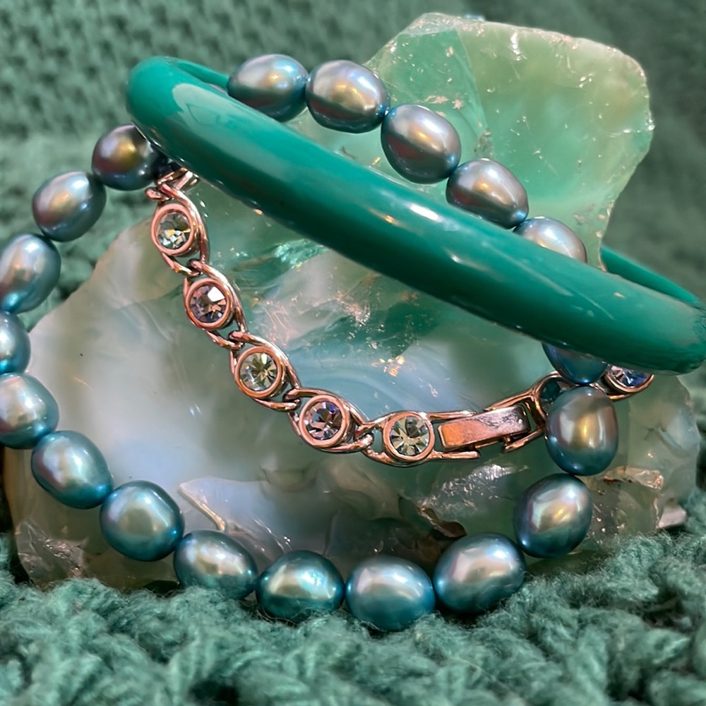 Cool Colors Bracelet Stack